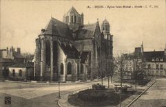 CPA Dijon Eglise Saint Michel Abside 