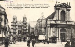 CPA Dijon Bourse de Commerce Eglise Saint Michel 