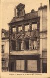 CPA Dijon Facade de la Maison des Cariatides 