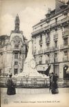 CPA Dijon Monument Grangier Statue de la Bonte 