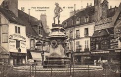 CPA Dijon Place Francois Rude Le Bareuzai 