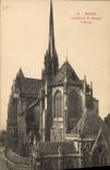 CPA Dijon Cathedrale St Benigne l'Abside 