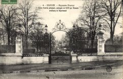 CPA Dijon Square Darcy porte d'entree principale 