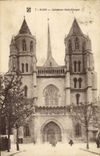 CPA Dijon Cathedrale Saint Benigne 