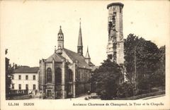 CPA Dijon Ancienne Chartreuse de Champmol la tour et la Chapelle 