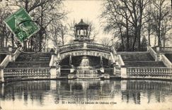 CPA Dijon La Cascade du Chateau d'Eau 