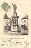 CPA Dijon Statue de Saint Bernard 