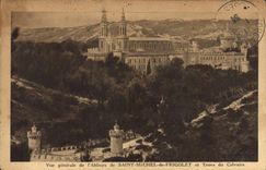 CPA Vue generale de l'Abbaye de Saint Michel de Frogolet et Tours du Calvaire 