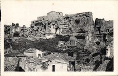 CPA Les Baux Ruines du Chateau feodal detruit sous Louis XIII en 1632 