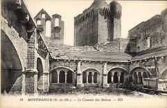 CPA Montmajour Bouches du Rhone Le Couvent des Moines 