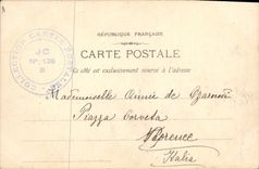CPA Roquefavour La Route d'Aix 