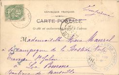 CPA Roquefavour l'Arrivee chez Arquier