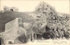 CPA Environs d'Arles Les Baux La Maison dite Belle Vue 