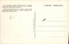 CPA Les Baux Cote oriental et nord ruines imposantes du Chateau feodal bati au X siecle detruit en 1