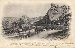 CPA Les Baux Le Val d'Enfer 
