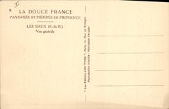 CPA Les Baux B du R vue generale 