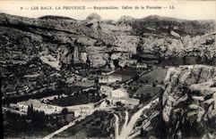 CPA Les Baux La Provence Roquetauliere Vallon de la Fontaine 