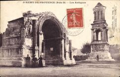CPA St Remy de Provence B du R Les Antiques 
