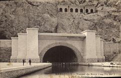 CPA Marseille Tunnel du Rove Canal de Marseille au Rhone 