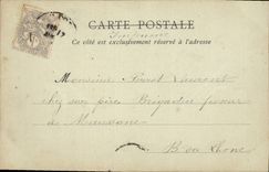 CPA Les Baux La Rue des Fours et le Chateau 