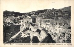 CPA Les Baux Les Remparts 