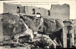 CPA Les Baux Ruines du Chateau des Baux 