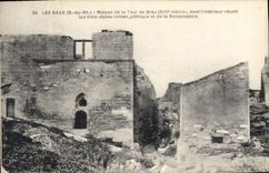 CPA Les Baux B du Rh Maison de la Tour de Brau 