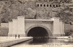 CPA Marseille Tunnel du Rove 