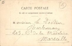 CPA Martigues Portail de la Cathedrale 