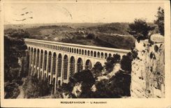 CPA Roquefavour L'Aqueduc 