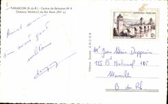 CPA Tarascon B du Rh Centre de Selection Chateau Medieval du Roi Rene 