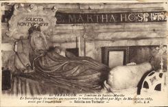 CPA Tarascon Tombeau de Ste Marthe 