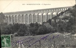 CPA Roquefavour L'Aqueduc 