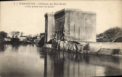 CPA Tarascon Chateau du Roi Ren 