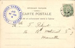 CPA Roquefavour L'Arrivee du Cote d'Aix