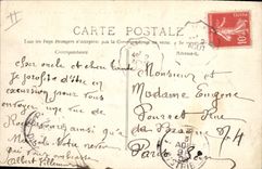 CPA Roquefavour L'Aqueduc le Viaduc et le Pont sur la Route