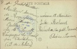 CPA Roquefavour La Route et le Pont