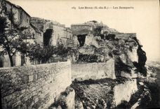 CPA Les Baux B du Rh Les Remparts 