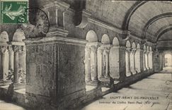 CPA St Remy de Provence Interieur du Cloitre St Paul 