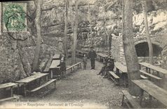 CPA Roquefavour Restaurant de L'Ermitage