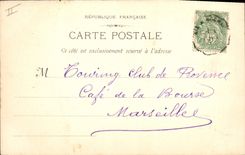 CPA Roquefavour Depuis la Gare au pont
