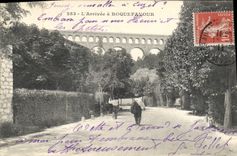 CPA L'Arrivee a Roquefavour