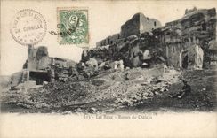 CPA Les Baux Ruines du Chateau