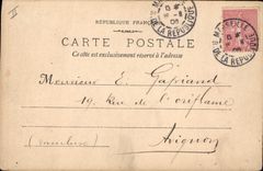 CPA Roquefavour La Route d'Arc