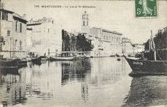 CPA Martigues Le Canal St Sebastien