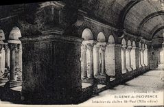 CPA Saint Remy de Provence Interieur du Cloitre St Paul (XIIe siecle)