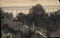 CPA Environs d'Aix en Provence Le Viaduc