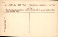 CPA Les Baux Ancienne ville ruinee su Xe s