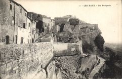 CPA Les Baux Les Remparts