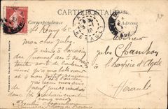 CPA Saint Remy de Provence Les Antiques L'Arc de Triomphe Le Mausolee